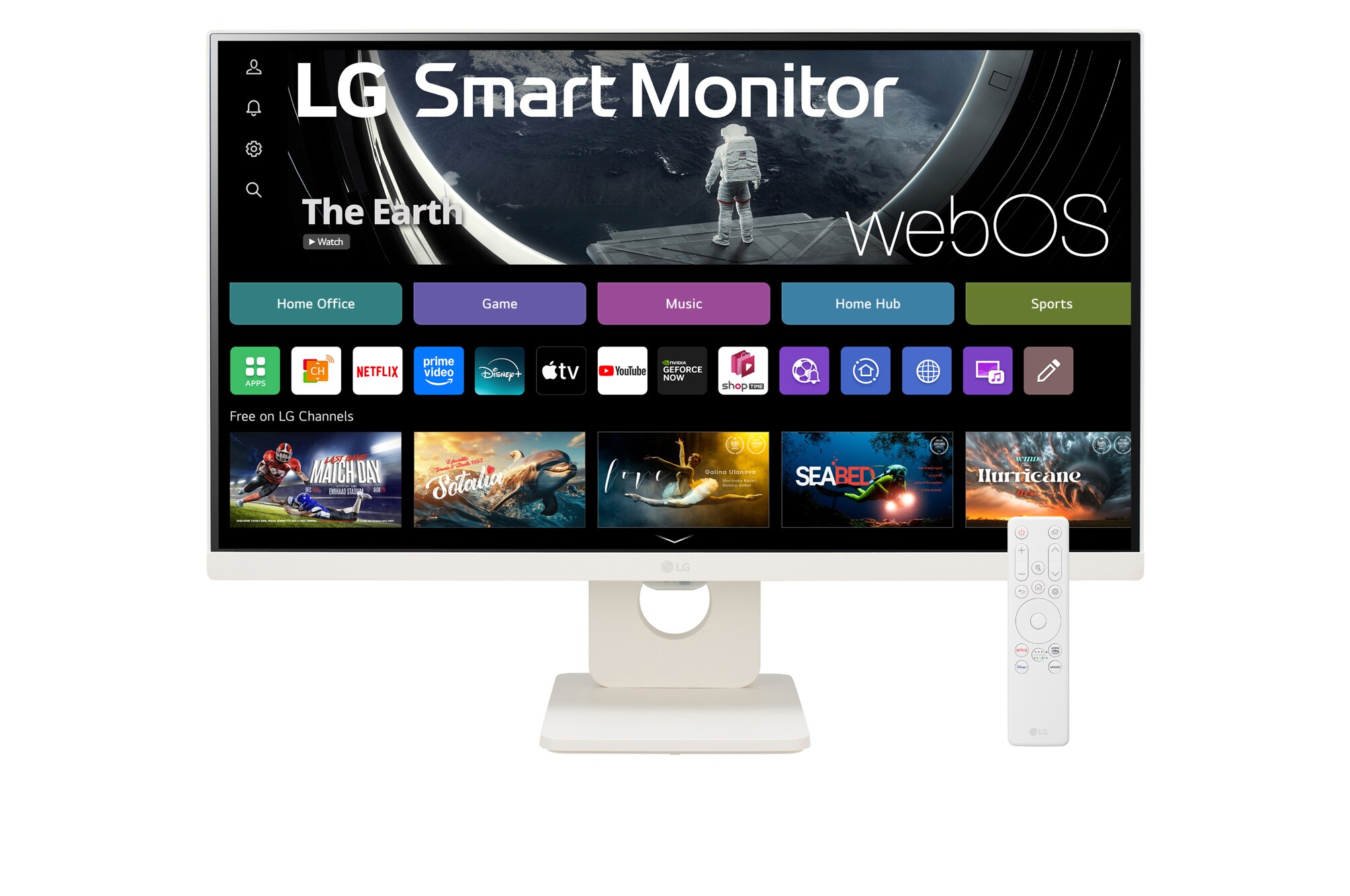 【美品】LG スマートモニター 25SR50F-W LG 25