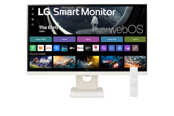 front view with remote control