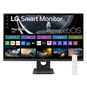 front view with remote control