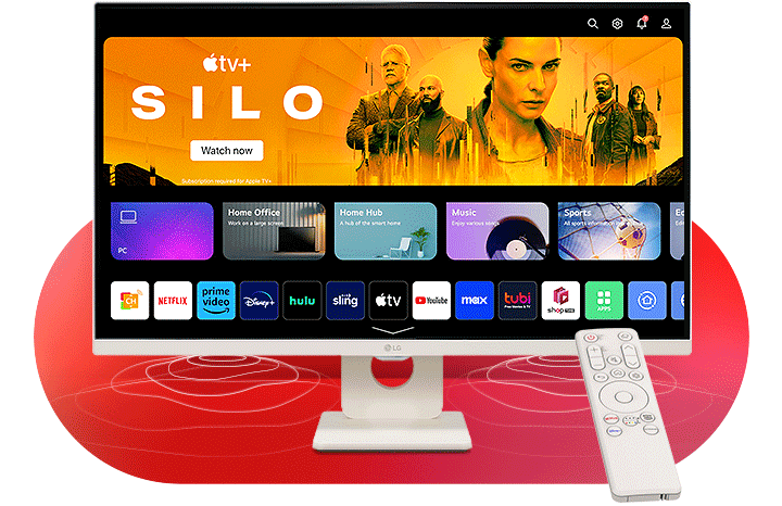 webOS 23 new home.