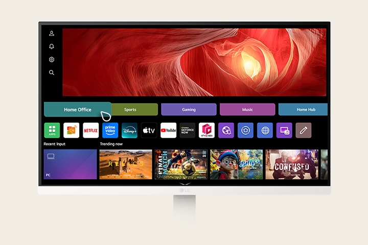 A video showcasing home office features on WebOS.