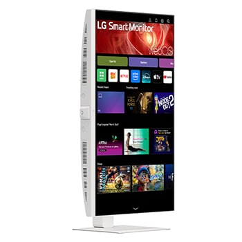 +15 degree side view with the display pivoting 90 degrees