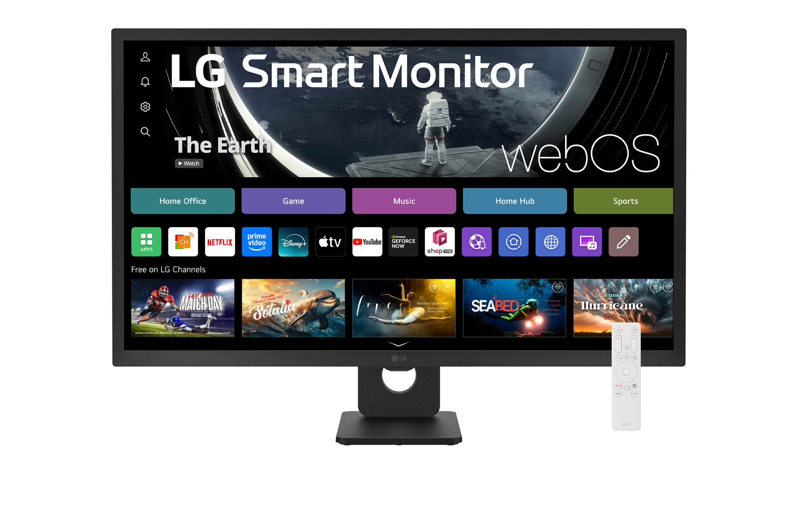 front view without remote control