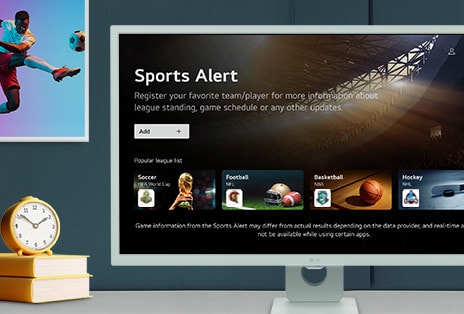 webOS 23 -  Sports.