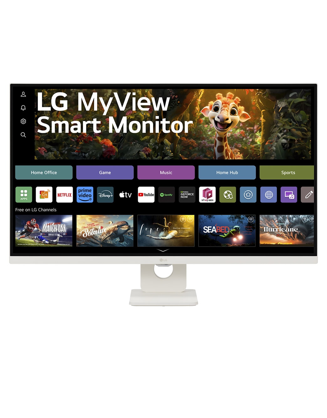 美品 LG My view Smart Monitor 32インチ 4Kモニター Amazon.com: LG 32