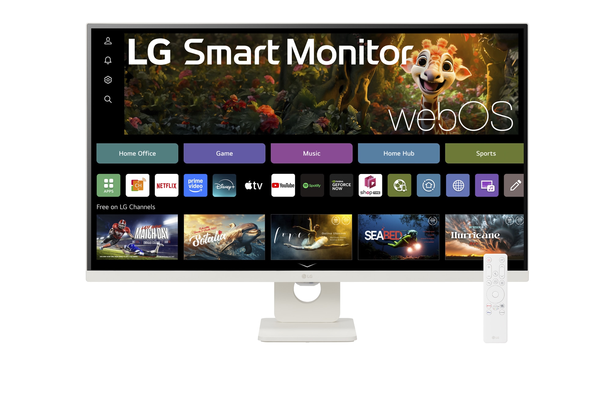 2024年モデル LG myview Smart Monitor 32インチ4K 32