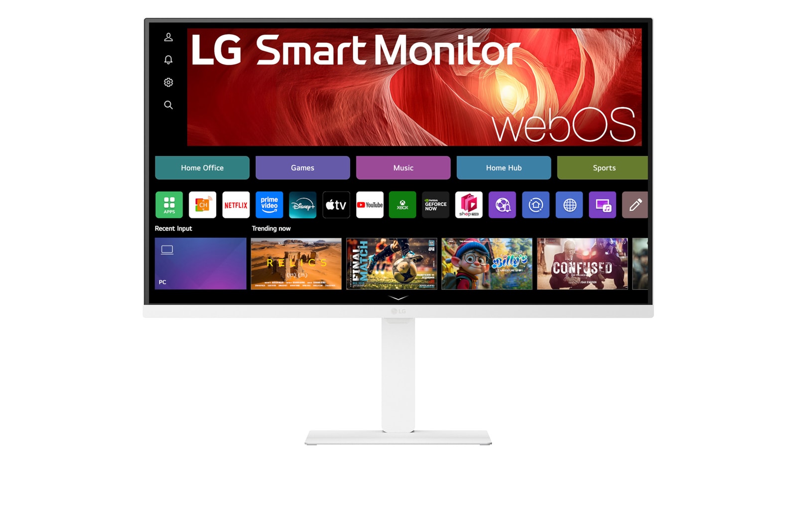 LG 31.5” 4K UHD Smart Monitor with webOS - 32U720SA-W | LG CA_EN