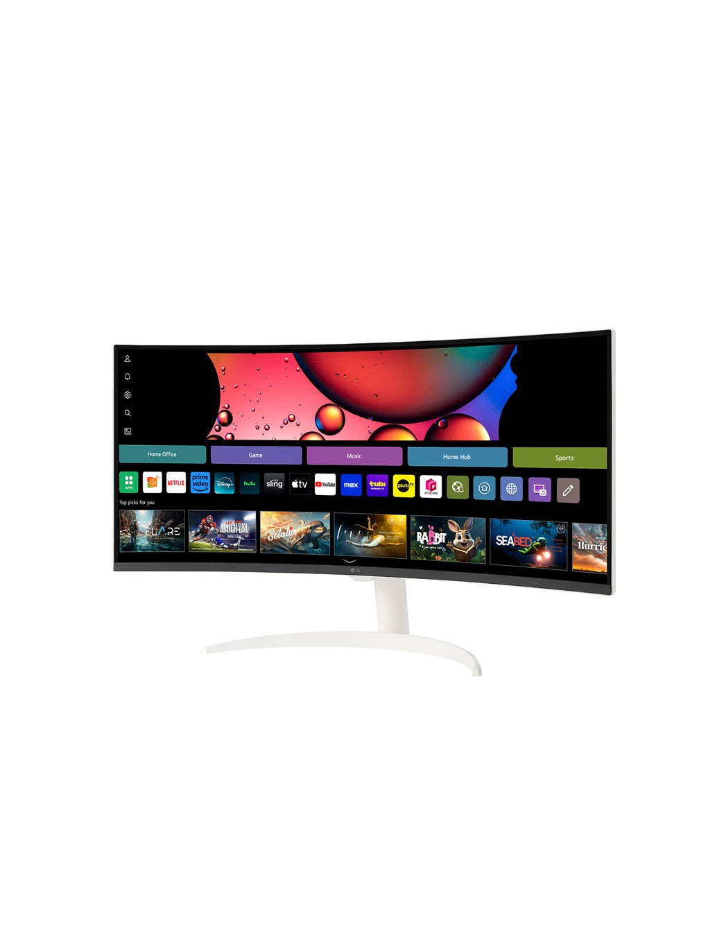 LG Smart 34” 21:9 Curved WQHD (3440x1440) with webOS | LG Canada