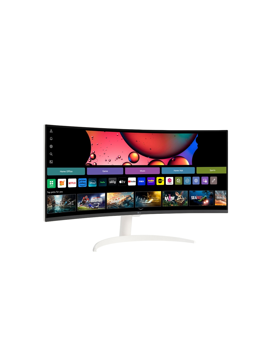 LG Smart 34” 21:9 Curved WQHD (3440x1440) with webOS | LG Canada