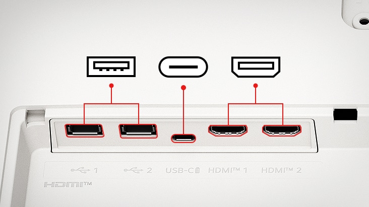 LG Smart Monitor offers two USB and two HDMI ports.	