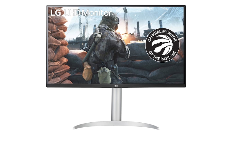 Front view of 31.5" UHD 4K (3840x2160) Monitor with USB Type-C™ 32UP83AK-W