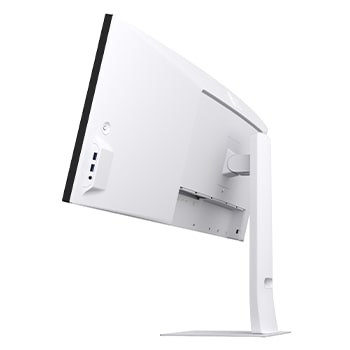 Tilted -15 degree side view with ports cover open