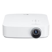 Front view of Full HD LED Smart Home Theatre CineBeam Projector with Built-In Battery PF50KA