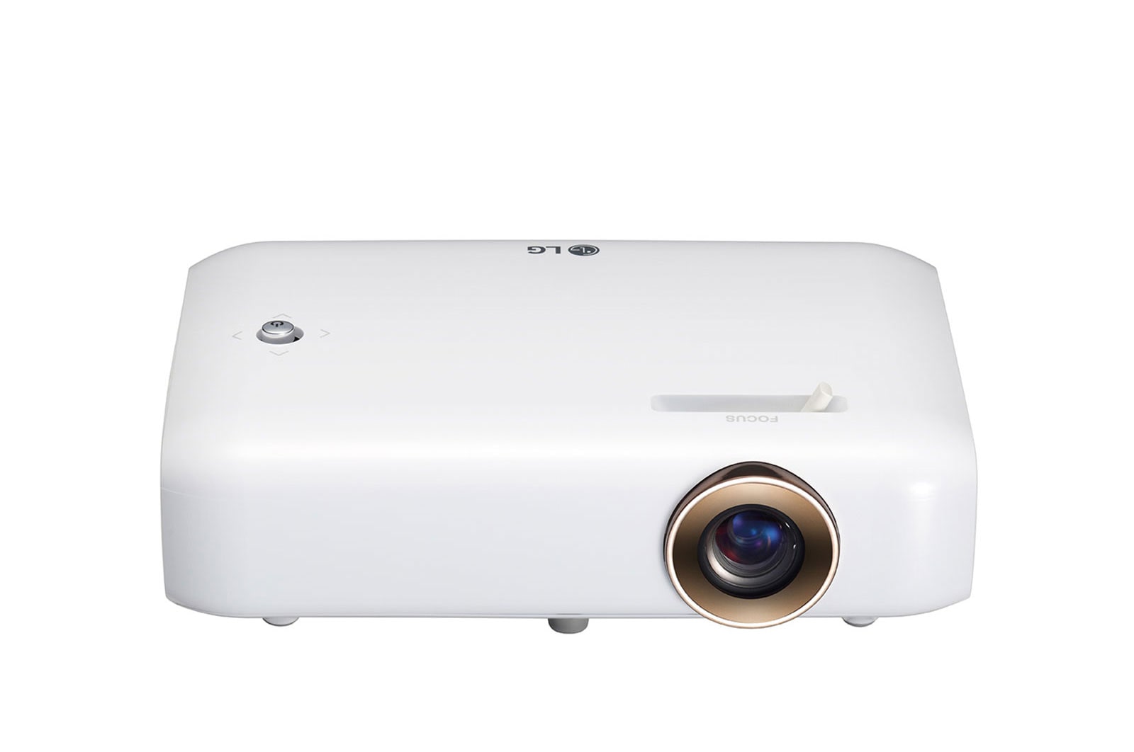 Front view of CineBeam LED Projector with Built-In Battery, Bluetooth Sound Out and Screen Share PH510P