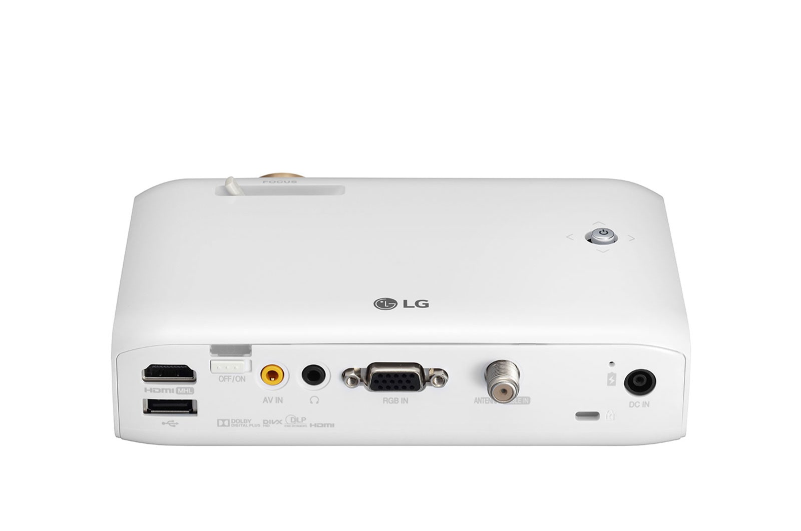 LG CineBeam LED Projector with Built-In Battery, Bluetooth Sound Out and Screen Share, PH510P