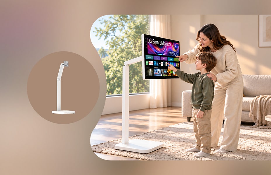 LG Smart Monitor Swing Stand | LG Canada