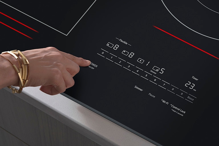 Sleek Backlit Controls