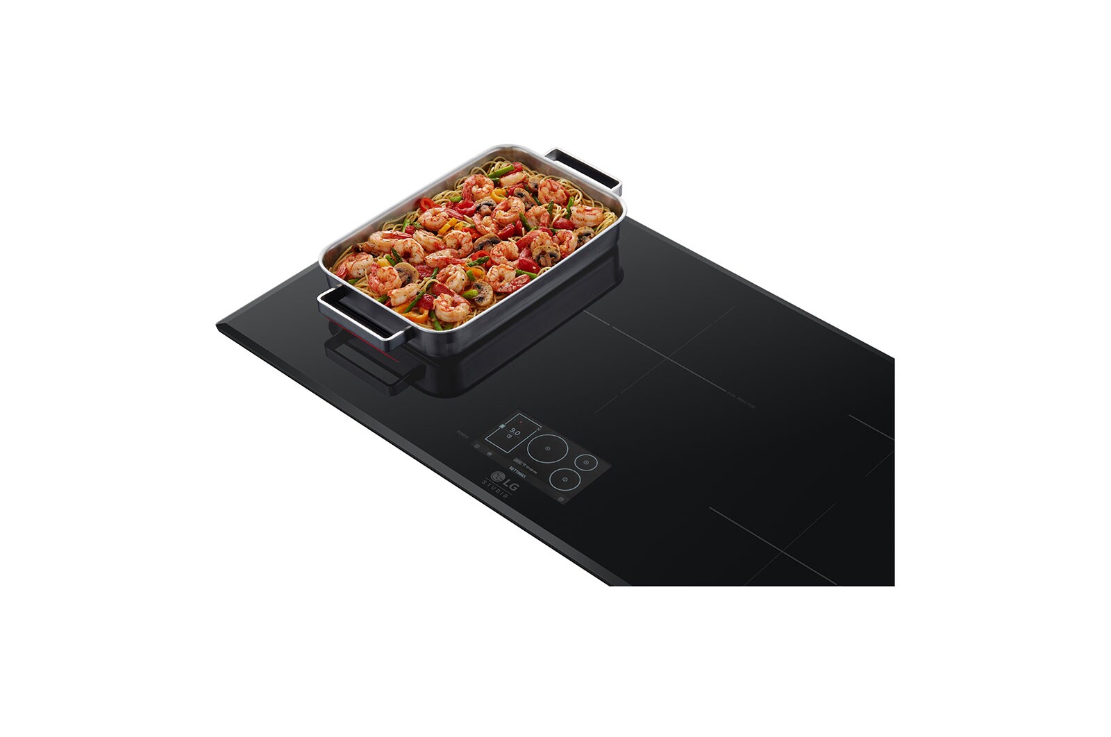 LG STUDIO 36" Induction Cooktop with 5 Burners and Flex Cooking Zone, CBIS3618B
