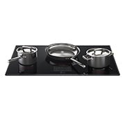 LG STUDIO 36" Induction Cooktop with 5 Burners and Flex Cooking Zone, CBIS3618B