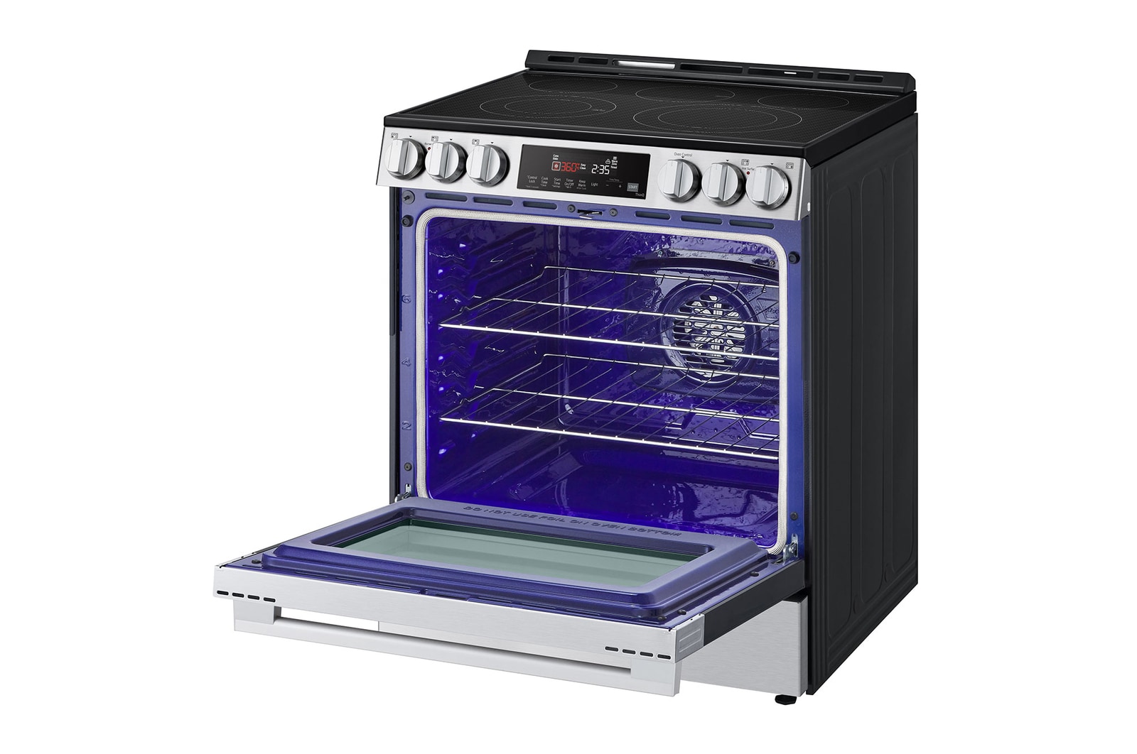 Right Side Open Rack View