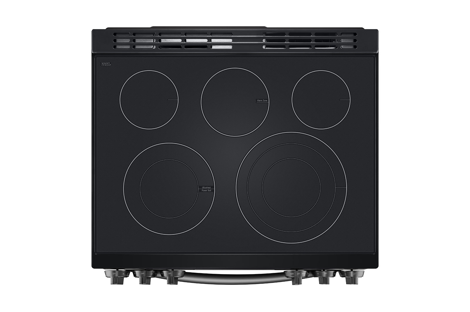 LG 6.3 cu ft. Smart Wi-Fi Enabled ProBake Convection® InstaView™ Electric Slide-in Range with AirFry, LSEL6335D