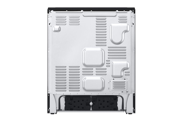 LG 30" Elec. 6.3 cu ft. Range | Probake Convection, Air Fry, InstaView®, SelfClean, EasyClean®& Smart, Black Stainless, Slide-in, LSEL6335D