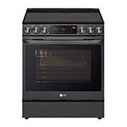 LG 6.3 cu ft. Smart Wi-Fi Enabled ProBake Convection® InstaView™ Electric Slide-in Range with AirFry, LSEL6335D