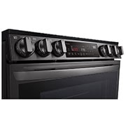 LG 6.3 cu ft. Smart Wi-Fi Enabled ProBake Convection® InstaView™ Electric Slide-in Range with AirFry, LSEL6335D