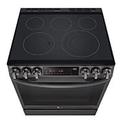 LG 6.3 cu ft. Smart Wi-Fi Enabled ProBake Convection® InstaView™ Electric Slide-in Range with AirFry, LSEL6335D