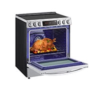 LG 6.3 cu ft. Smart Wi-Fi Enabled ProBake Convection® InstaView™ Electric Slide-in Range with Air Fry, LSEL6335F