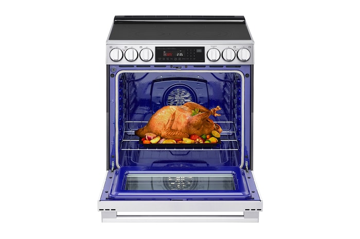 Front open with food