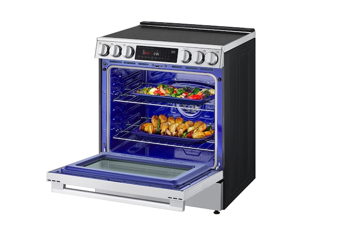 Right opened with food