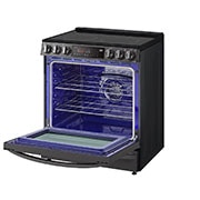 LG 6.3 cu ft. Smart Wi-Fi Enabled ProBake Convection® InstaView™ Electric Slide-in Range with Air Sous Vide and AirFry, LSEL6337D