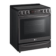 LG 6.3 cu ft. Smart Wi-Fi Enabled ProBake Convection® InstaView™ Electric Slide-in Range with Air Sous Vide and AirFry, LSEL6337D