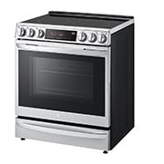 LG 6.3 cu ft. Smart Wi-Fi Enabled ProBake Convection® InstaView™ Electric Slide-in Range with Air Sous Vide and Air Fry, LSEL6337F