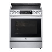 LG STUDIO 6.3 cu. ft. InstaView® Electric Slide-in Range with ProBake Convection® and Air Fry, LSES6338F