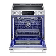 LG STUDIO 6.3 cu. ft. InstaView® Electric Slide-in Range with ProBake Convection® and Air Fry, LSES6338F