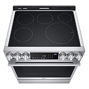 LG STUDIO 6.3 cu. ft. InstaView® Electric Slide-in Range with ProBake Convection® and Air Fry, LSES6338F