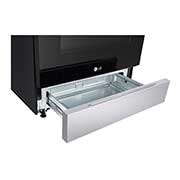 LG 5.8 cu ft. Smart Wi-Fi Enabled Fan Convection Gas Slide-in Range with Air Fry & EasyClean®, LSGL5833F
