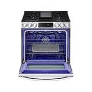 LG 5.8 cu ft. Smart Wi-Fi Enabled Fan Convection Gas Slide-in Range with Air Fry & EasyClean®, LSGL5833F