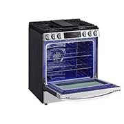 LG 5.8 cu ft. Smart Wi-Fi Enabled Fan Convection Gas Slide-in Range with Air Fry & EasyClean®, LSGL5833F