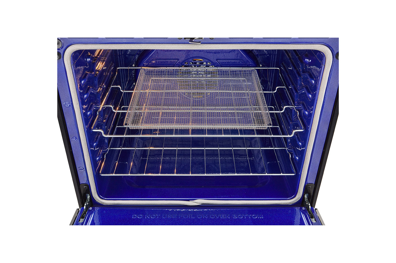 LG 6.3 cu ft. Smart Wi-Fi Enabled ProBake Convection® InstaView™ Gas Slide-in Range with AirFry, LSGL6335D