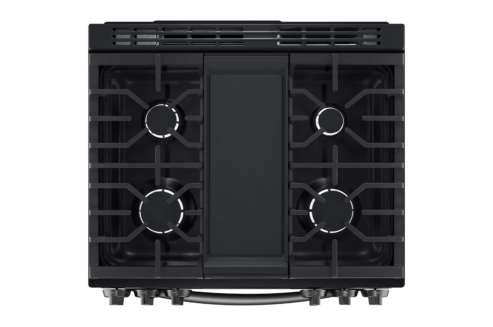 LG 6.3 cu ft. Smart Wi-Fi Enabled ProBake Convection® InstaView™ Gas Slide-in Range with AirFry, LSGL6335D