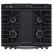 LG 6.3 cu ft. Smart Wi-Fi Enabled ProBake Convection® InstaView™ Gas Slide-in Range with AirFry, LSGL6335D