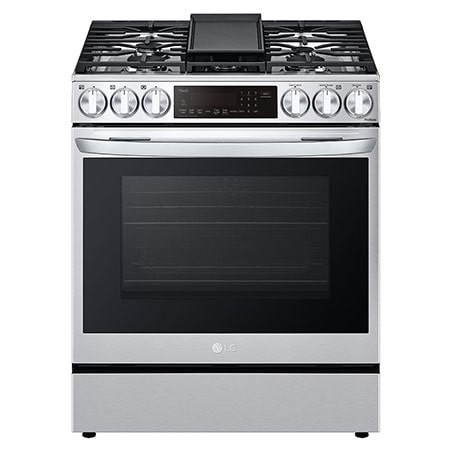 Lg instaview air fryer oven top