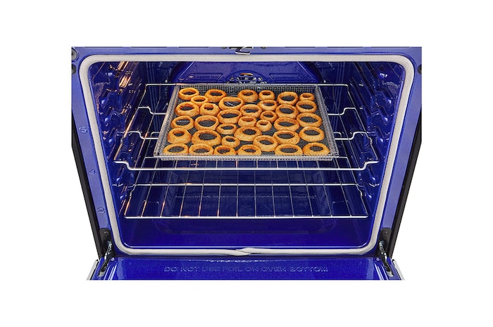 LG 30" Gas 6.3 cu ft. Range | Probake Convection, Air Fry, InstaView®, SelfClean, EasyClean®& Smart, Stainless, Slide-in, LSGL6335F