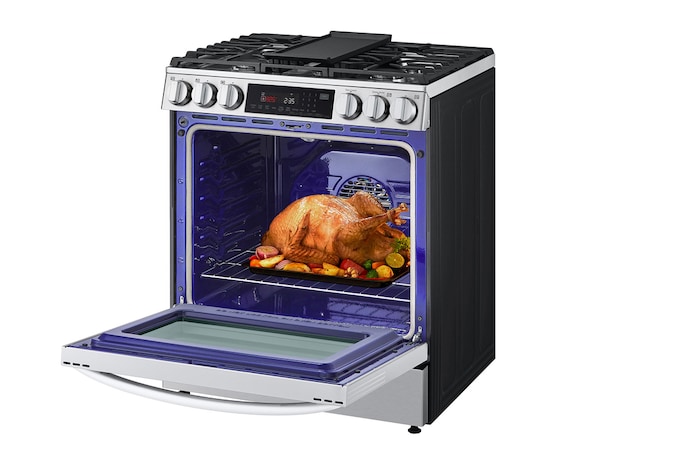 Right Side Open View with Food 