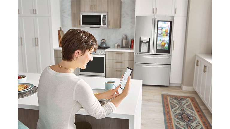 Use the ThinQ® App to Monitor and Control LG Smart Appliances