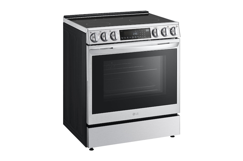 LG 30" Induction 6.3 cu ft. Range | Probake Convection, Air Sous-Vide, Air Fry, InstaView®, SelfClean, EasyClean®& Smart, Stainless, Slide-in, LSIL6336F