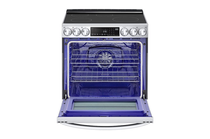 LG 30" Induction 6.3 cu ft. Range | Probake Convection, Air Sous-Vide, Air Fry, InstaView®, SelfClean, EasyClean®& Smart, Stainless, Slide-in, LSIL6336F